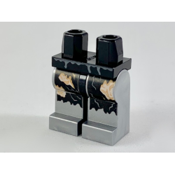 Hips and Flat Silver Legs with Black Ripped Pants and Light Nougat Skin Pattern Hips and Flat Silver Legs with Black Ripped Pants and Light Nougat Skin Pattern