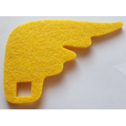 Felt Fabric 10 x 7 Wing Thick with Square Hole Felt Fabric 10 x 7 Wing Thick with Square Hole