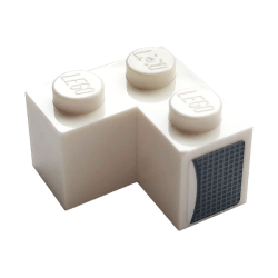 Brick 2 x 2 Corner with Grille Pattern Model Right Side (Sticker) - Set 76897 Brick 2 x 2 Corner with Grille Pattern Model Right Side (Sticker) - Set 76897