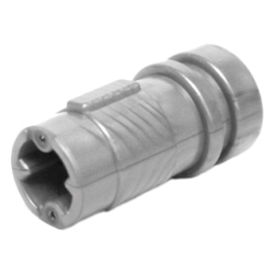 Large Figure Weapon, Lightsaber Hilt Half 2L with Axle Hole