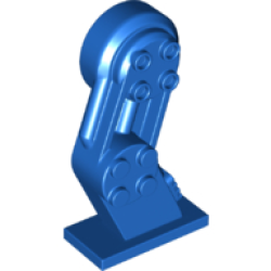 Large Figure Leg Left with Black Rotation Joint Pin