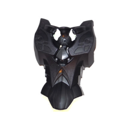 Large Figure Torso Armor with Connector for Chi Orb (Bionicle Zamor Sphere) - Pearl Gold
