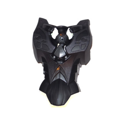 Деталь LEGO 15366 Large Figure Torso Armor with Connector for Chi Orb (Bionicle Zamor Sphere) - Pearl Gold