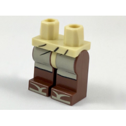 Hips and Reddish Brown Legs with Tan Apron and Zori Sandals Pattern Hips and Reddish Brown Legs with Tan Apron and Zori Sandals Pattern