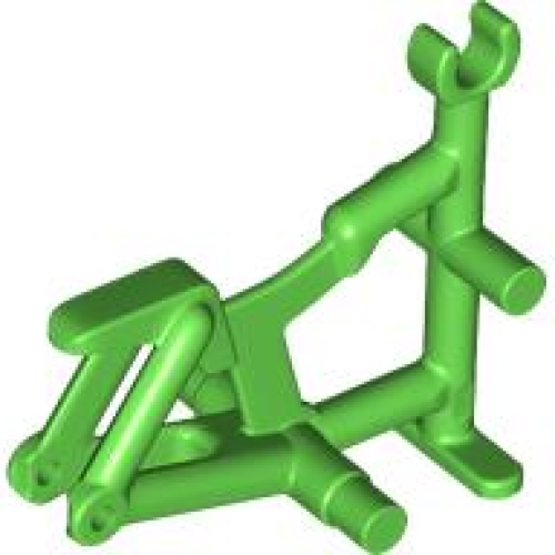 Деталь LEGO 50015 Tricycle Frame - Bright Green