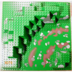 Baseplate, Raised 32 x 32 Canyon with Brown Dirt and Gray Rocks Pattern Baseplate, Raised 32 x 32 Canyon with Brown Dirt and Gray Rocks Pattern