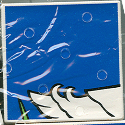 Duplo, Tile 2 x 2 x 1 with Duck Mosaic Picture 01 Pattern