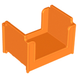 Duplo, Furniture Bunk Bed - Orange