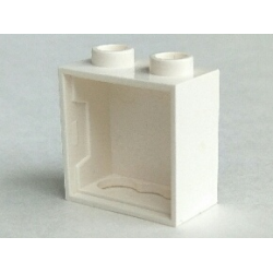 Electric, Light 1 1/8 x 2 x 1 2/3 Cabinet with Lamp Holes (Sign Back)