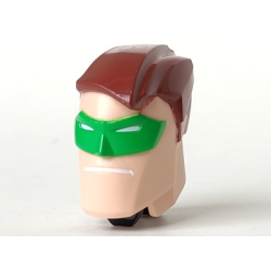 Large Figure Head Modified Super Heroes Green Lantern Pattern