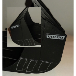 Technic Digger Bucket 15 x 23 with VOLVO Logo and Metal Plates Pattern on Both Sides (Stickers) - Set 42030 Technic Digger Bucket 15 x 23 with VOLVO Logo and Metal Plates Pattern on Both Sides (Stickers) - Set 42030