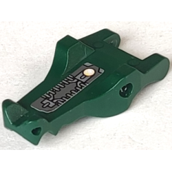 Alligator / Crocodile / Dragon Jaw Upper / Dinosaur Tongue with Circuitry Pattern (Sticker) - Set 8632 Alligator / Crocodile / Dragon Jaw Upper / Dinosaur Tongue with Circuitry Pattern (Sticker) - Set 8632