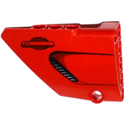 Technic, Panel Fairing #13 Large Short Smooth, Side A with Air Intake and Door Handle Pattern (Sticker) - Set 8070 Technic, Panel Fairing #13 Large Short Smooth, Side A with Air Intake and Door Handle Pattern (Sticker) - Set 8070