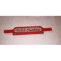 Stickered Assembly 22 x 1 x 3 with 'U.S.S. Constellation' Pattern (Sticker) - Set 398 - 1 Brick 1 x 4, 3 Brick 1 x 6, 3 Brick 1 x 8, 2 Slope 45 2 x 1 Stickered Assembly 22 x 1 x 3 with 'U.S.S. Constellation' Pattern (Sticker) - Set 398 - 1 Brick 1 x 4, 3 Brick 1 x 6, 3 Brick 1 x 8, 2 Slope 45 2 x 1