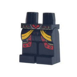 Hips and Legs with Red and Gold Armor and Yellow Straps Pattern Hips and Legs with Red and Gold Armor and Yellow Straps Pattern