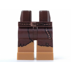 Hips and Medium Nougat Legs with Dark Brown Leggings Tattered and Belt with Copper Buckle Pattern Hips and Medium Nougat Legs with Dark Brown Leggings Tattered and Belt with Copper Buckle Pattern