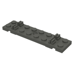 Train, Track Sleeper Plate 2 x 8 with Cable Grooves