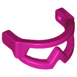 Minifigure, Visor Snow Goggles - Magenta