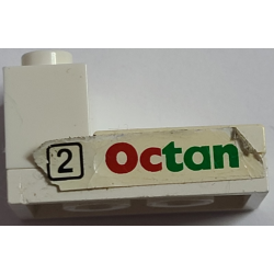 Stickered Assembly 3 x 2 x 1 1/3 with Octan and '2' in Black Square Pattern (Sticker) - Set 6562 - 1 Brick 1 x 2, 1 Tile 2 x 2, 1 Plate 2 x 3 Stickered Assembly 3 x 2 x 1 1/3 with Octan and '2' in Black Square Pattern (Sticker) - Set 6562 - 1 Brick 1 x 2, 1 Tile 2 x 2, 1 Plate 2 x 3