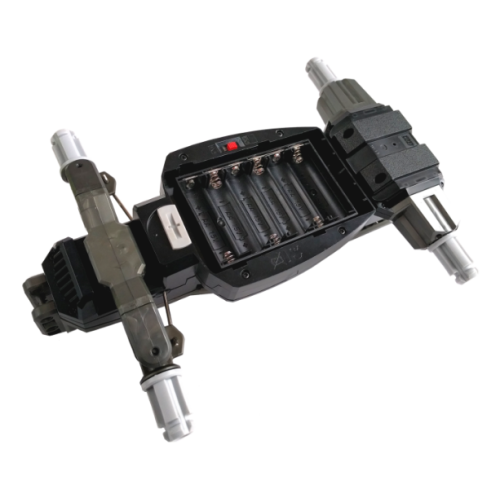 Деталь LEGO 49819c02 Electric, Motor RC Car Base, Pearl Dark Gray Top (without Battery Cover)