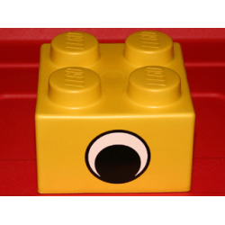 Brick, Soft 2 x 2 with Eye Pattern