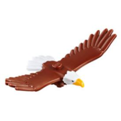 Eagle with Yellow Beak, White Head and Tail Feathers Pattern Eagle with Yellow Beak, White Head and Tail Feathers Pattern