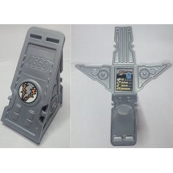 Vehicle, Racer Launcher with Freeze Logo and Stat Card on Inside Pattern (Stickers) - Set 4579 Vehicle, Racer Launcher with Freeze Logo and Stat Card on Inside Pattern (Stickers) - Set 4579