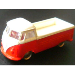 HO Scale, VW Pickup with Red Base HO Scale, VW Pickup with Red Base