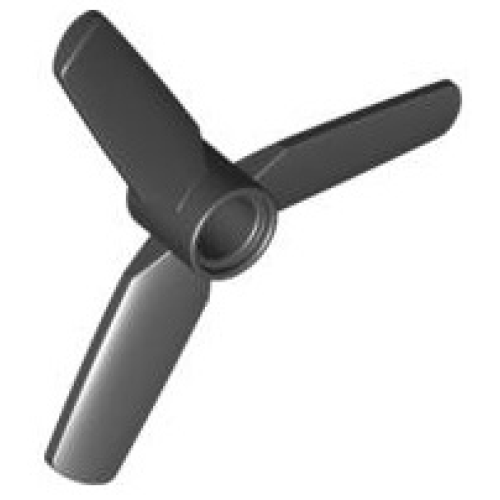 Деталь LEGO 92842 Propeller 3 Blade 5 Diameter - Black