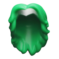 Mini Doll, Hair Friends Long Wavy, Parted Bangs with Silver Tiara Pattern Mini Doll, Hair Friends Long Wavy, Parted Bangs with Silver Tiara Pattern