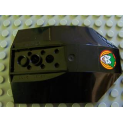 Cockpit 8 x 6 x 2 Curved with Joker Face Pattern (Sticker) - Set 7782