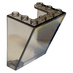 Windscreen 3 x 4 x 4 Inverted, Rounded Top Corners, Cutout Bottom Corners - Trans-Brown Windscreen 3 x 4 x 4 Inverted, Rounded Top Corners, Cutout Bottom Corners - Trans-Brown