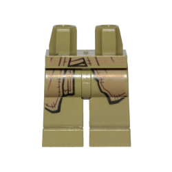 Hips and Legs with SW Dark Tan Worn Robe Pattern Hips and Legs with SW Dark Tan Worn Robe Pattern