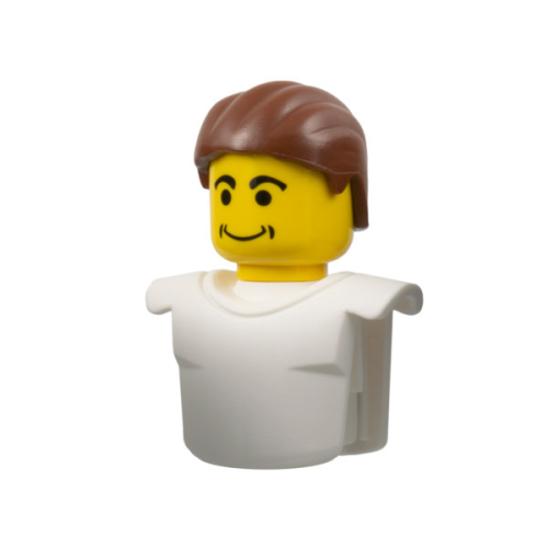 Деталь LEGO 48909c01pb01 Sports Promo Figure Torso and Head Assembly McDonald's Set 1 (7923)