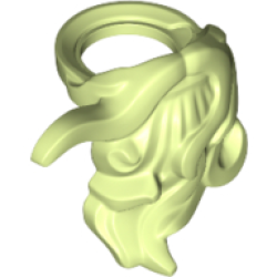 Minifigure Beard, Long Wavy