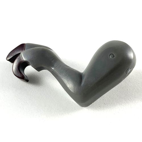 Деталь LEGO 98058pb03 Dinosaur Leg Small (Front) Tyrannosaurus rex with Pin with Dark Brown Claws Pattern - Left