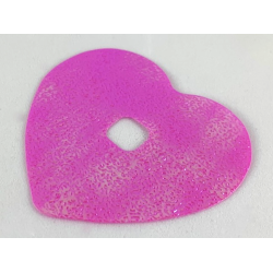 Clikits, Icon Accent Foil Heart 5 1/4 x 5 1/4 with Textured Iridescent Surface Clikits, Icon Accent Foil Heart 5 1/4 x 5 1/4 with Textured Iridescent Surface