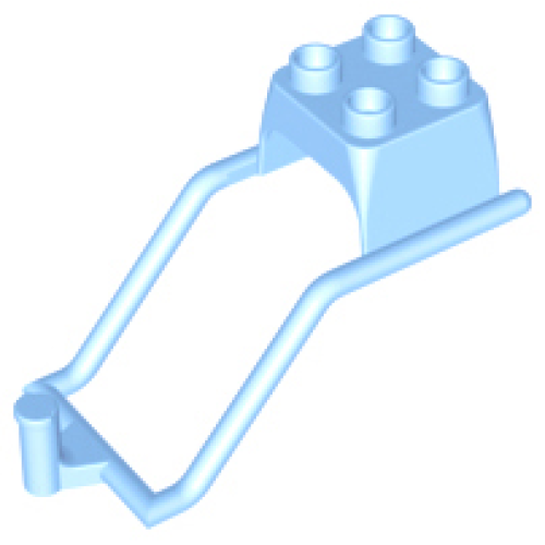 Деталь LEGO 31169 Duplo Animal Accessory Horse Harness - Bright Light Blue