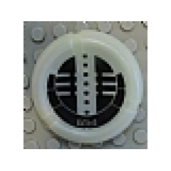 Throwing Disk with Bionicle Kanoka 654 Onu-Metru Pattern Throwing Disk with Bionicle Kanoka 654 Onu-Metru Pattern