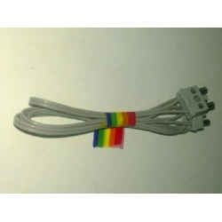 Electric, Wire 12V / 4.5V with two 2-prong connectors, 58 Studs Long