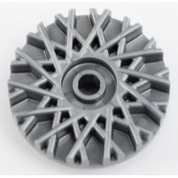 Wheel Cover 28 Spoke - 18mm D. - for Wheel 56145 - Bright Light Yellow