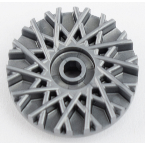 Деталь LEGO 37195 Wheel Cover 28 Spoke - 18mm D. - for Wheel 56145 - Bright Light Yellow