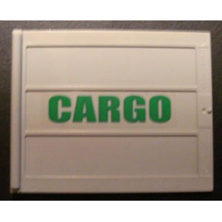 Door Sliding - Type 2 with Green 'CARGO' Pattern Right Side (Sticker) - Set 4512 Door Sliding - Type 2 with Green 'CARGO' Pattern Right Side (Sticker) - Set 4512