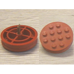 Wheel with 12 Studs and Axle Cam for Motor Wheel with 12 Studs and Axle Cam for Motor