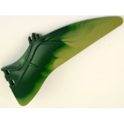 Dinosaur Wing Pteranodon - Right with Marbled Olive Green Edge Pattern Dinosaur Wing Pteranodon - Right with Marbled Olive Green Edge Pattern