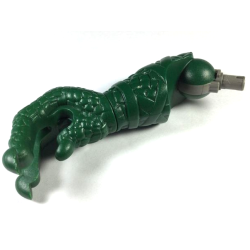 Galidor Limb Arm Euripides, Bottom Section with Rotatable Hand and Dark Gray Rotation Joint Pin