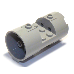 Cylinder 3 x 6 x 2 2/3 Horizontal - Square Connections Between Interior Studs Cylinder 3 x 6 x 2 2/3 Horizontal - Square Connections Between Interior Studs