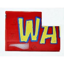Stickered Assembly 6 x 1 x 3 2/3 with 'WA' Pattern (Sticker) - Set 4982 - 2 Brick 1 x 6, 1 Brick 1 x 4, 1 Tile 1 x 2, 1 Dark Bluish Gray Plate 1 x 4, 1 Tile 1 x 4 Stickered Assembly 6 x 1 x 3 2/3 with 'WA' Pattern (Sticker) - Set 4982 - 2 Brick 1 x 6, 1 Brick 1 x 4, 1 Tile 1 x 2, 1 Dark Bluish Gray Plate 1 x 4, 1 Tile 1 x 4