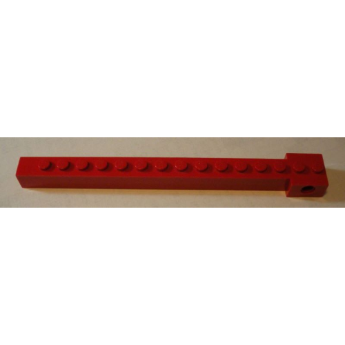 Деталь LEGO 2350a Crane Arm Outside, Narrow - Red