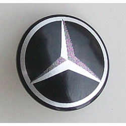 Minifigure, Shield Circular / Round Convex Face with Silver Mercedes-Benz Logo Pattern Minifigure, Shield Circular / Round Convex Face with Silver Mercedes-Benz Logo Pattern